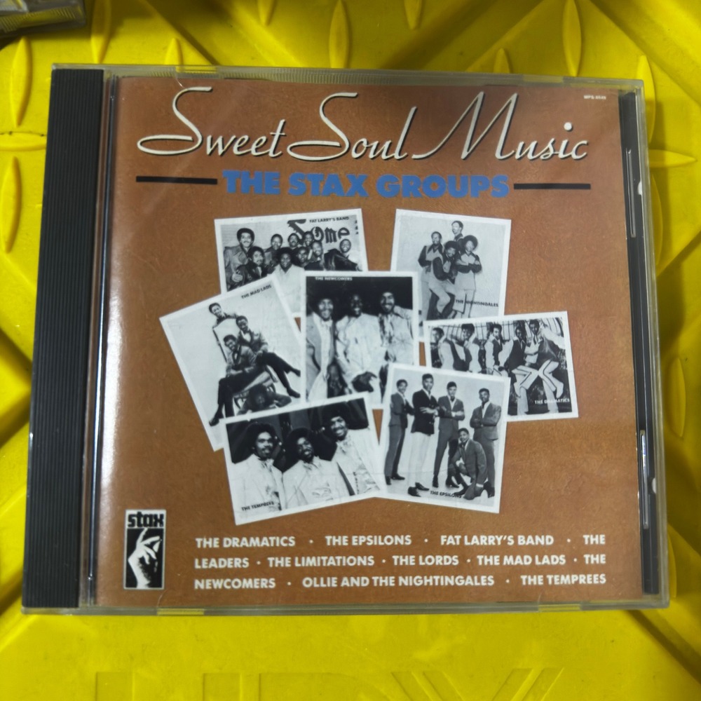 Sweet Soul Music The Stax Groups Compilation CD 1988 Dramatics Mad Lads MPS-8549